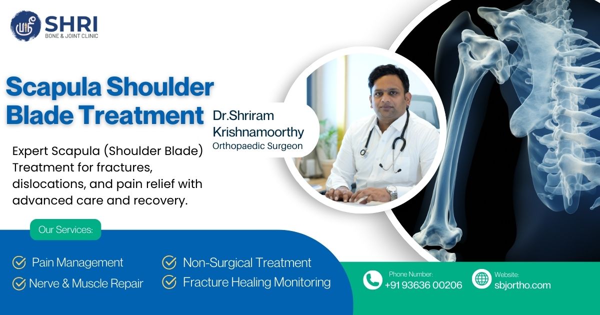 Scapula Shoulder Blade Treatment-Shri Bone & Joint Clinic
