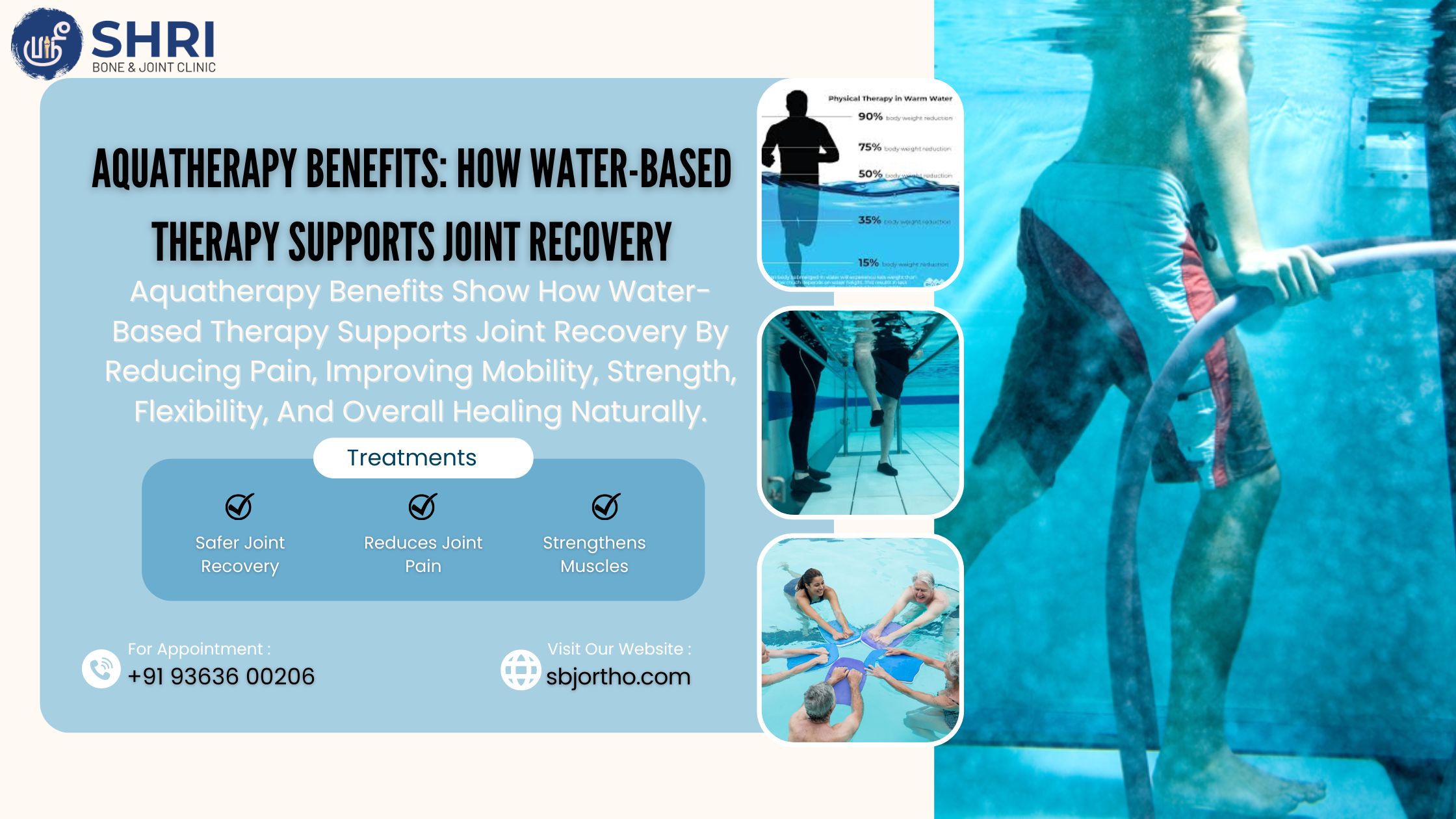 Aquatherapy Benefits: How Water-Based Therapy Supports Joint Recovery