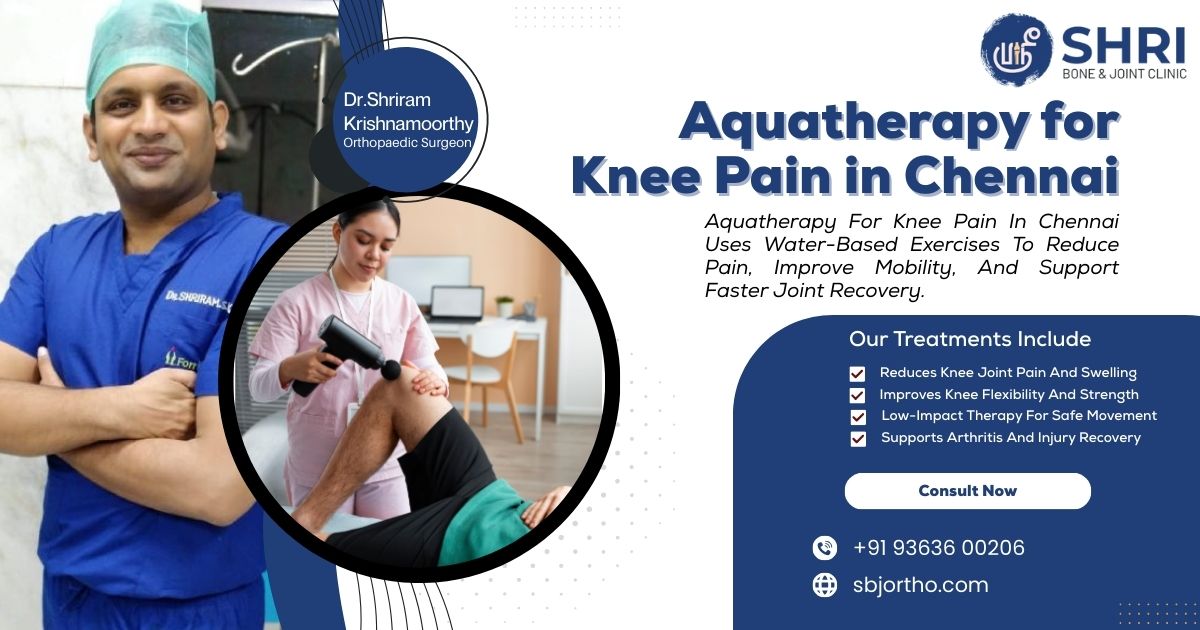 Aquatherapy for Knee Pain in Chennai - Shri Bone & Joint Clinic 4