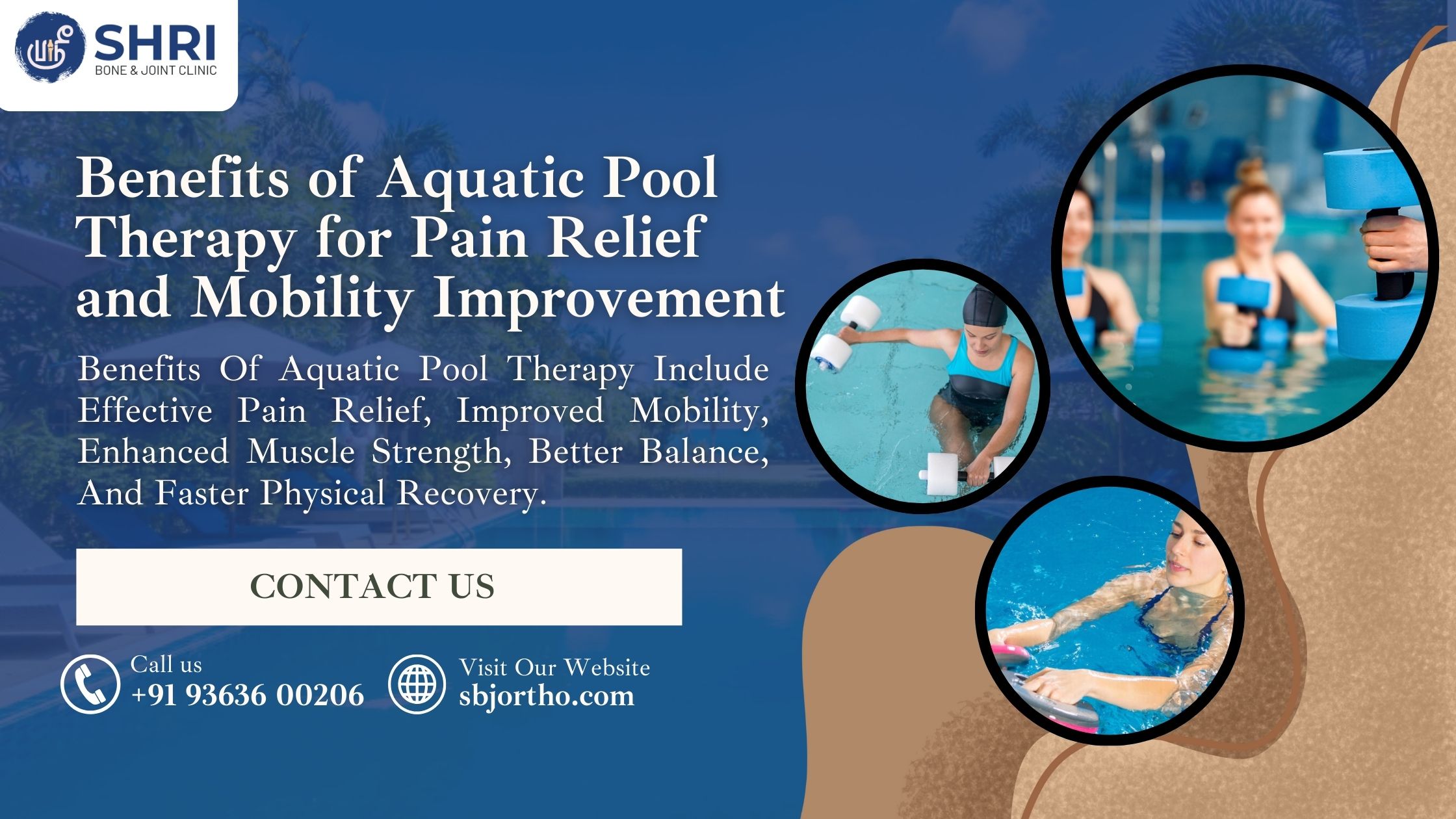 Benefits of Aquatic Pool Therapy for Pain Relief and Mobility Improvement - Shri Bone & Joint Clinic 8