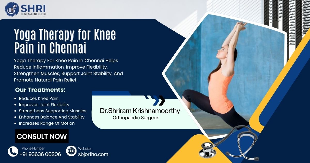 Yoga Therapy for Knee Pain in Chennai - SBJ 4