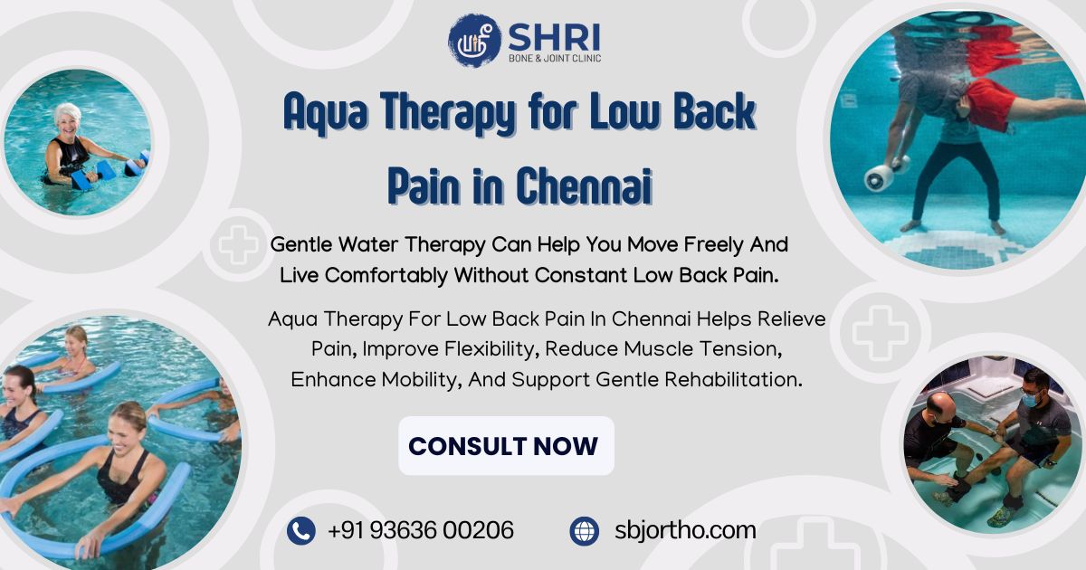 Aqua Therapy for Low Back Pain in Chennai - SBJ 5