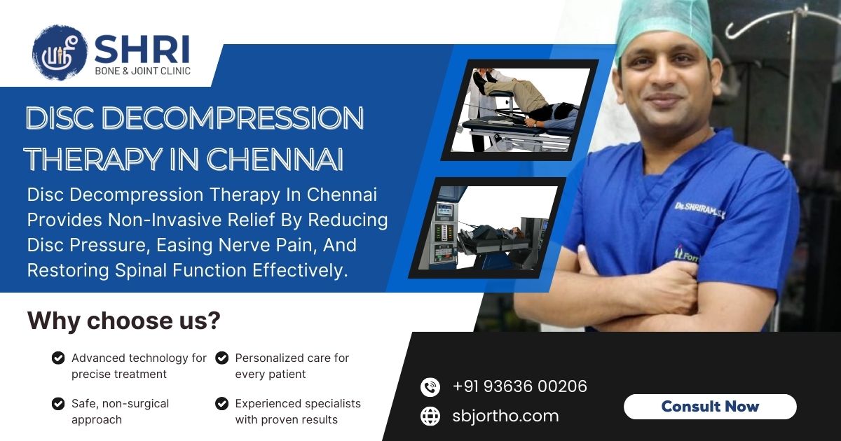 Disc Decompression Therapy in Chennai - SBJ 5