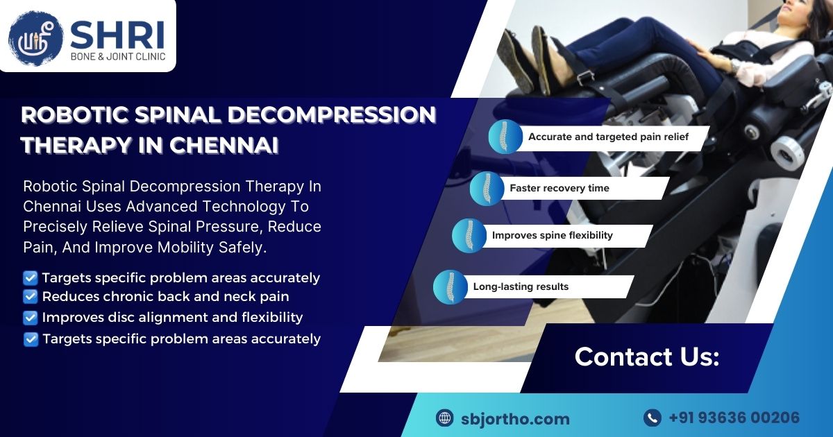 Robotic Spinal Decompression Therapy in Chennai - SBJ 4