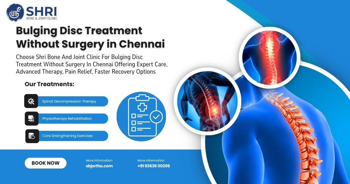 Bulging Disc Treatment Without Surgery in Chennai