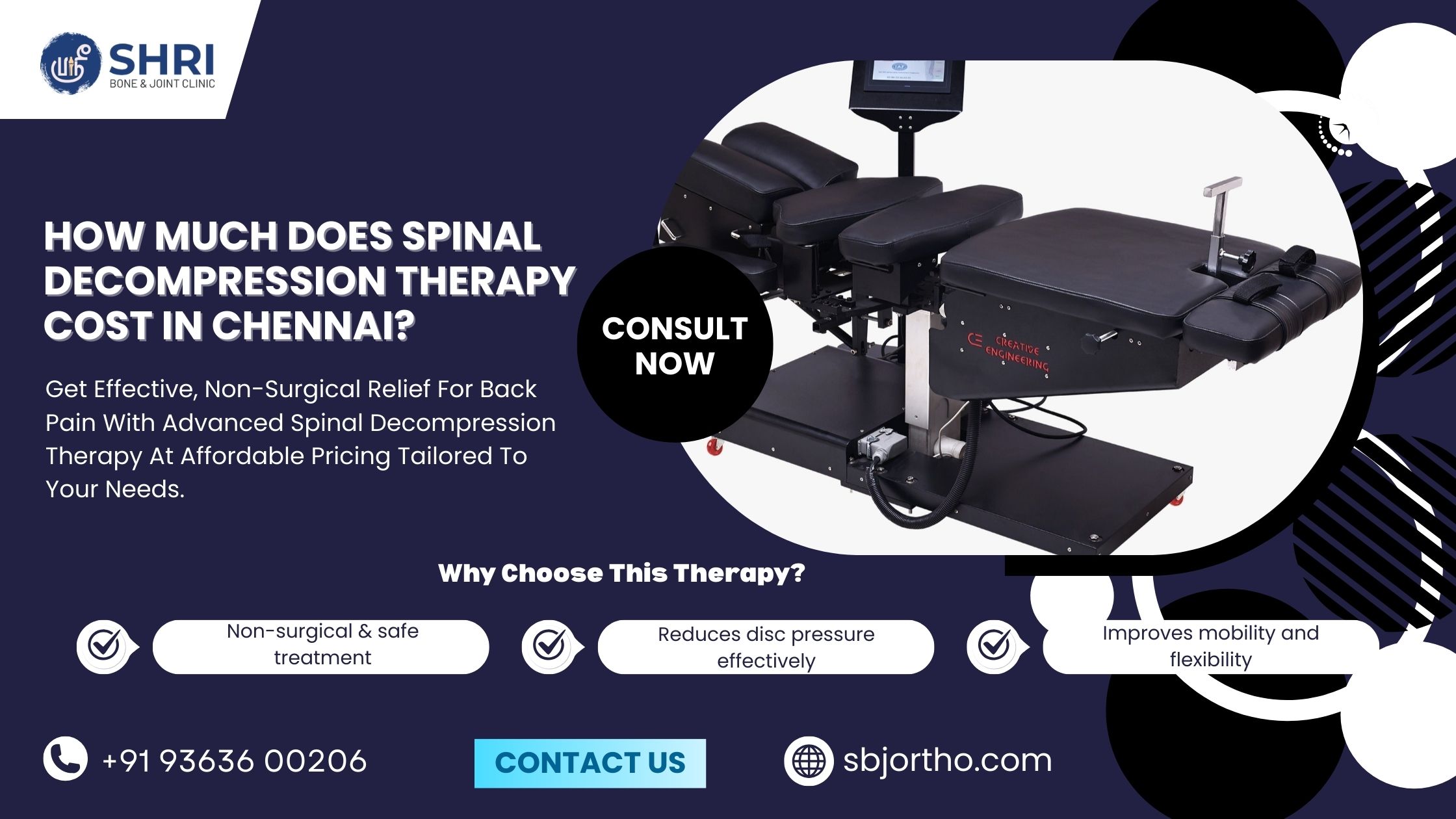 How Much Does Spinal Decompression Therapy Cost in Chennai?