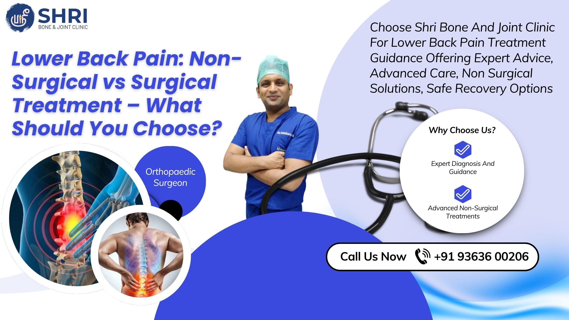 Lower Back Pain Non-Surgical vs Surgical Treatment – What Should You Choose - SBJ Ortho 1