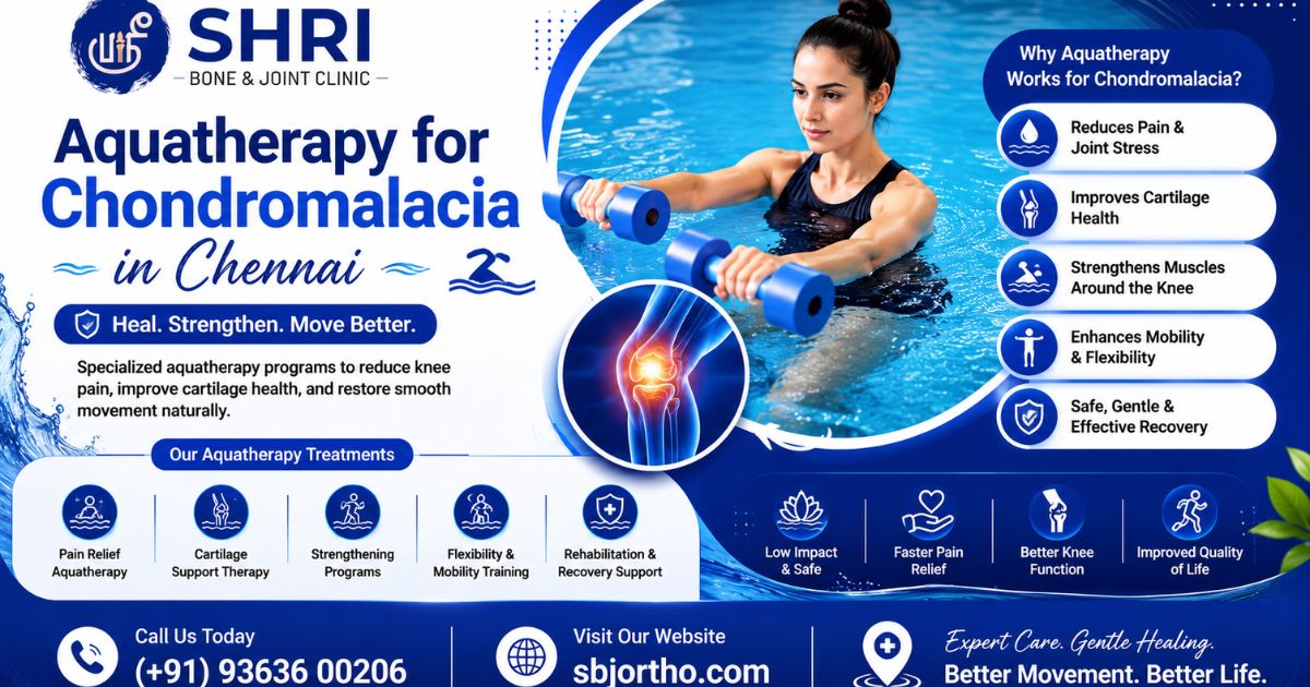 Aquatherapy for Chondromalacia in Chennai - Shri Bone & Joint Clinic