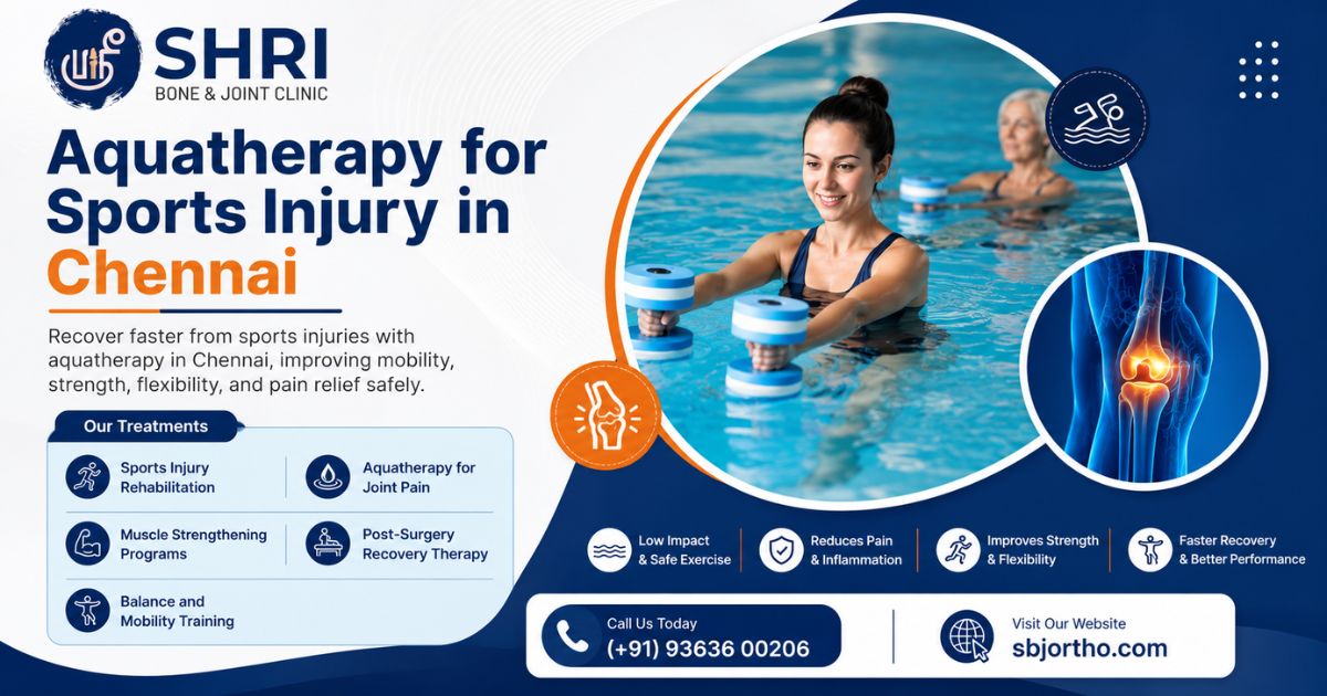 Aquatherapy for Sports Injury in Chennai
