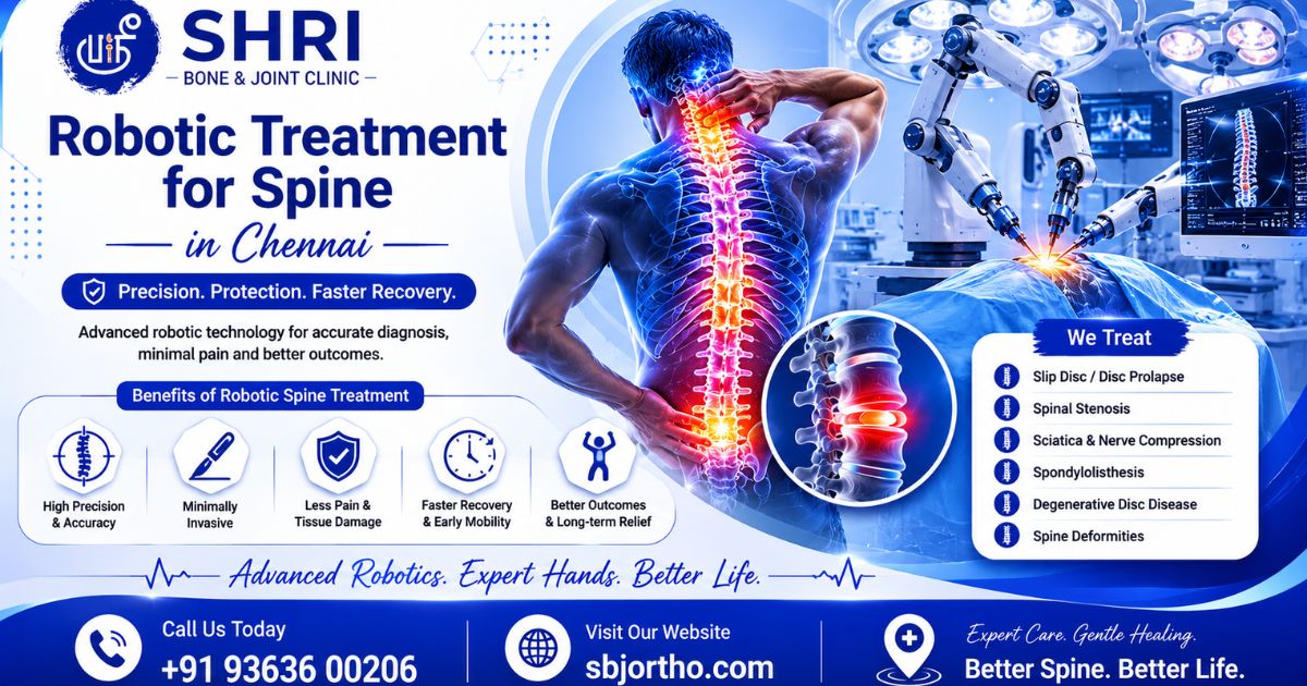 Robotic Treatment for Spine in Chennai - Shri Bone & Joint Clinic