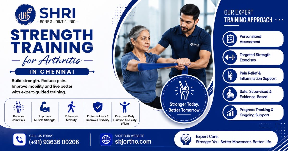 Strength Training for Arthritis in Chennai - Shri Bone & Joint Clinic