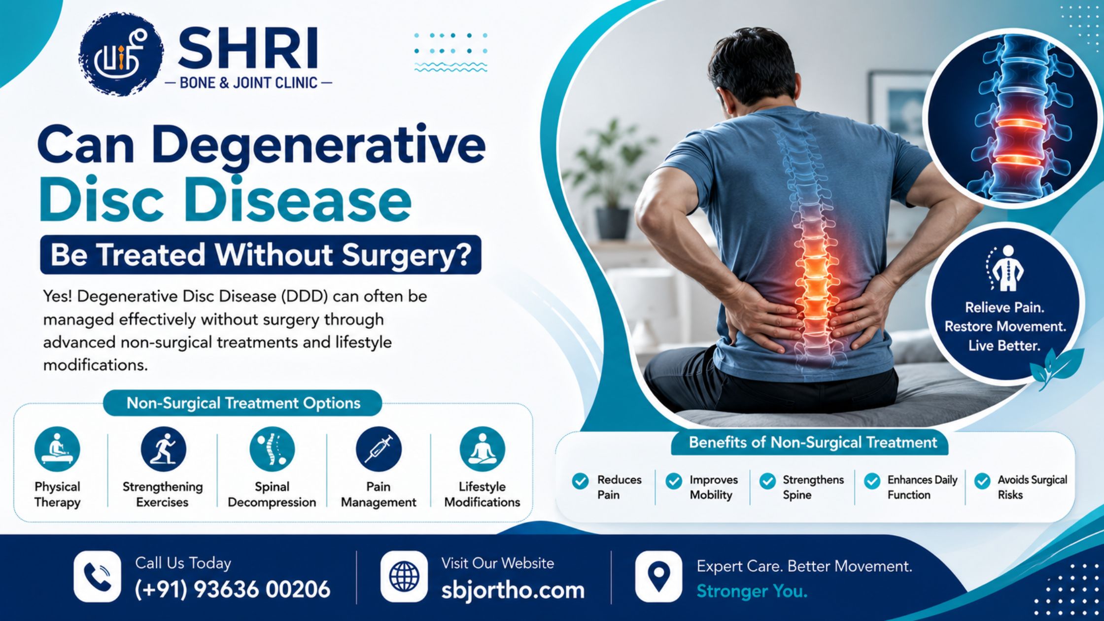 Can Degenerative Disc Disease Be Treated Without Surgery?