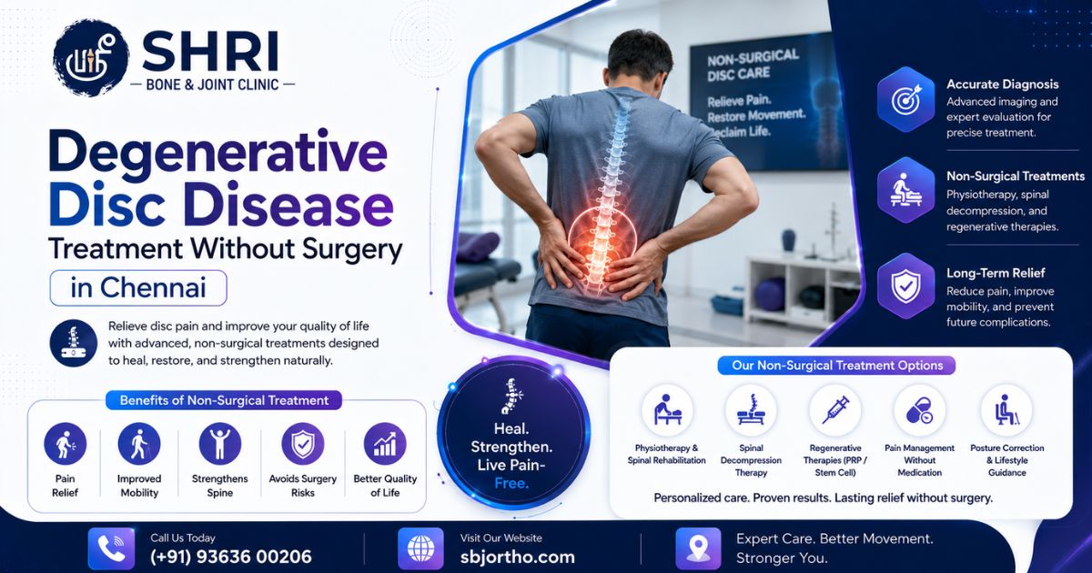 Degenerative Disc Disease Treatment Without Surgery in Chennai - SBJ 1