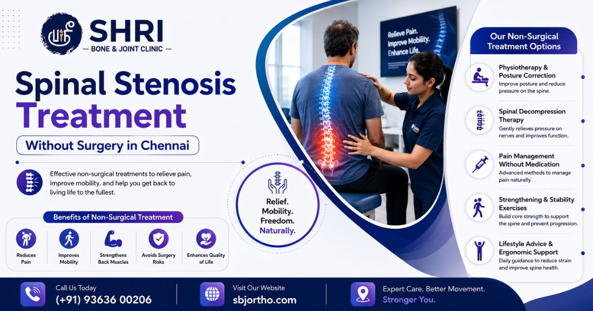 Spinal Stenosis Treatment Without Surgery in Chennai - SBJ 3
