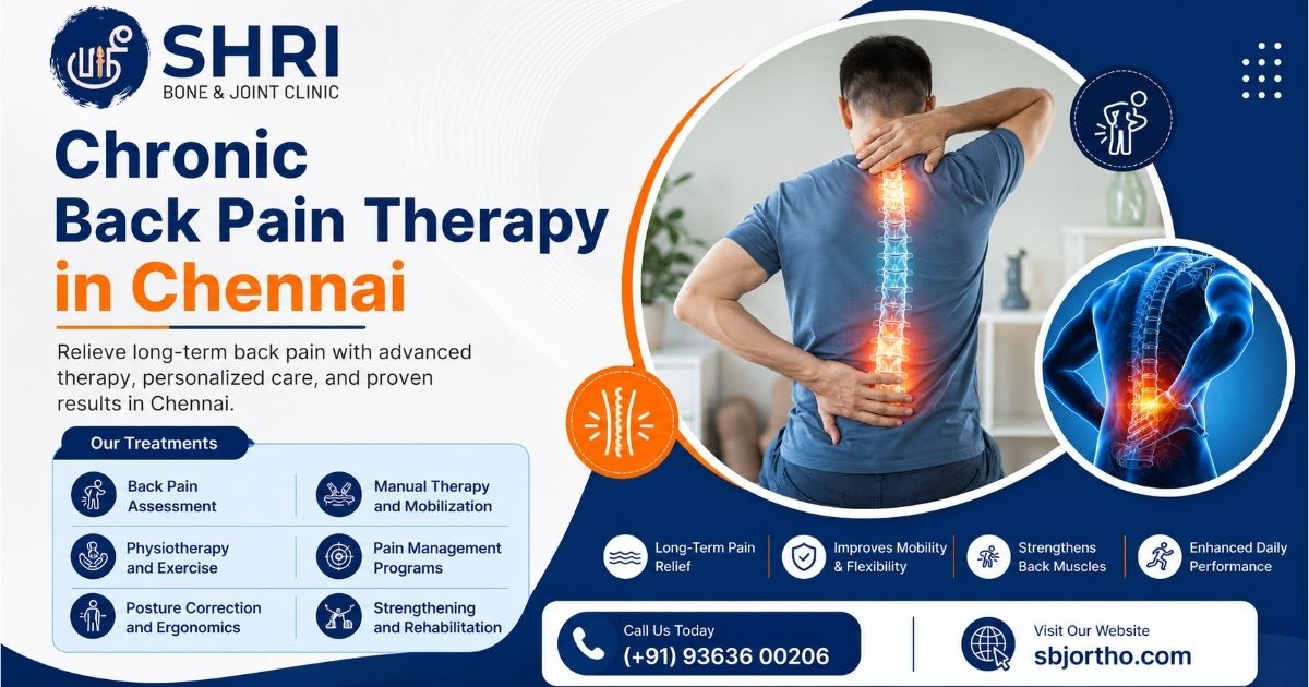 Chronic Back Pain Therapy in Chennai - SBJ ortho