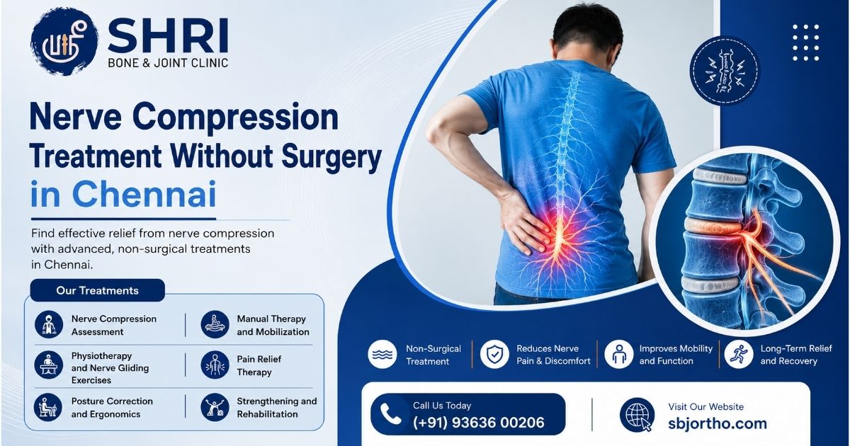 Nerve Compression Treatment Without Surgery in Chennai - SBJ Ortho
