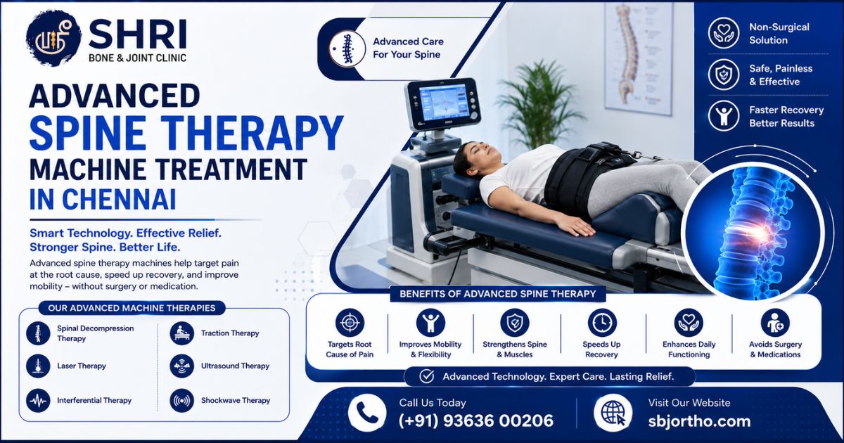 Advanced Spine Therapy Machine Treatment in Chennai - Shri Bone & Joint Clinic