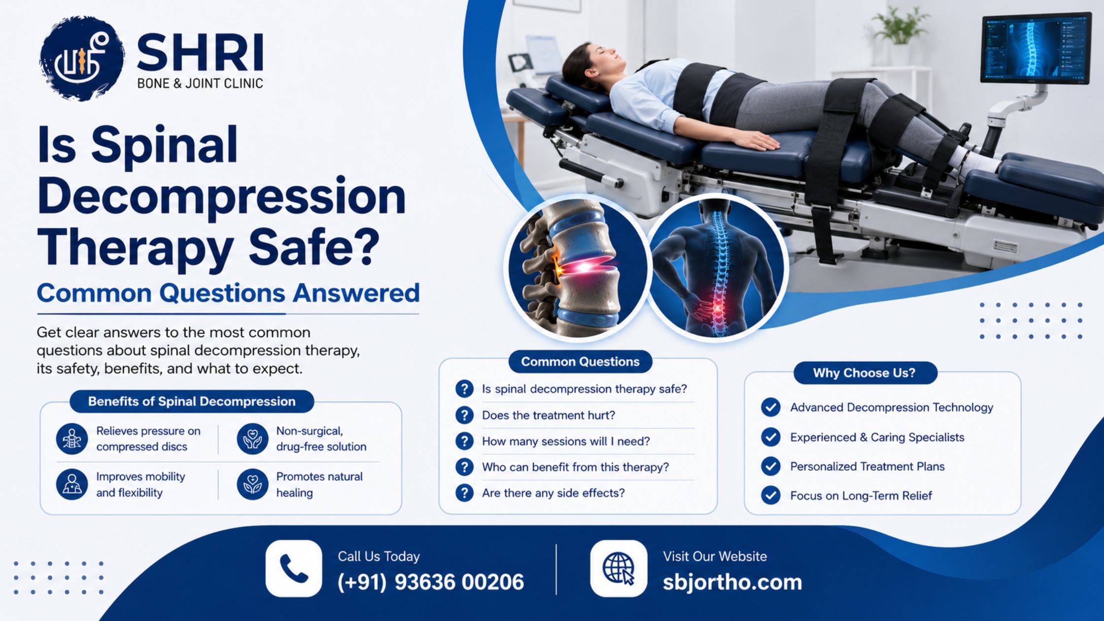Is Spinal Decompression Therapy Safe? Common Questions Answered