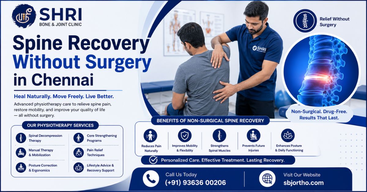 Spine Recovery Without Surgery in Chennai - Shri Bone & Joint Clinic