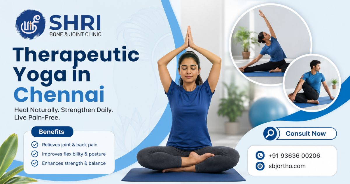 Therapeutic Yoga in Chennai - Shri Bone & Joint Clinic