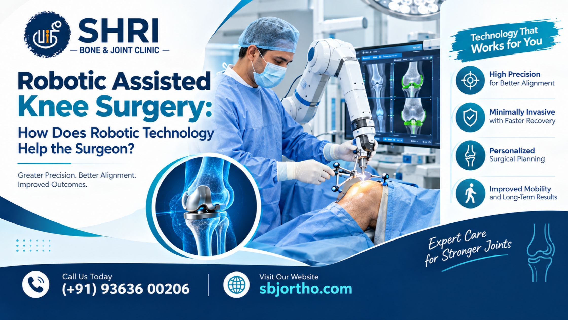 Robotic Assisted Knee Surgery: How Does Robotic Technology Help the Surgeon?