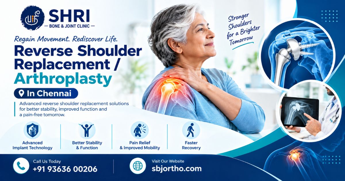 Reverse Shoulder Replacement / Arthroplasty in Chennai